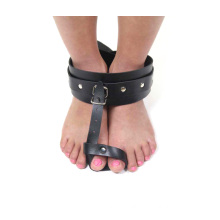 Sm Sex Ankle Cuff Leather Handcuffs Sex Bondage Adjustable Bdsm Ankle Toe Cuff Leg Cuff